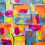 Abstract art canvas